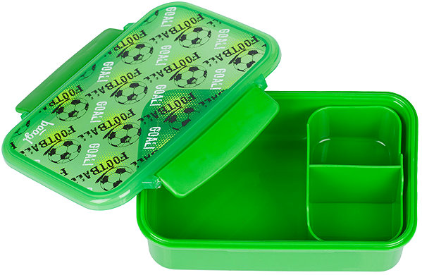 Lunch Box BAAGL Snack box with compartments Football ...