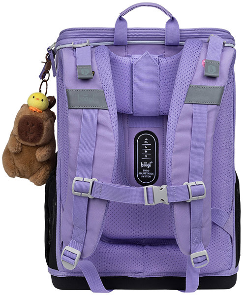 BAAGL Zippy Capybara school bag.