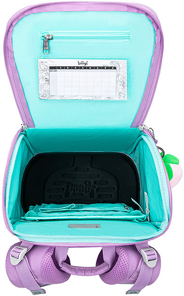 BAAGL Zippy Lavender school bag.