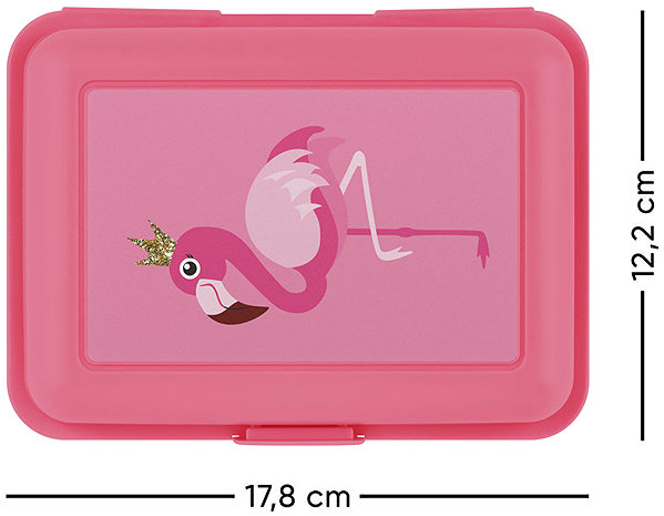 Lunch Box BAAGL Snack box Flamingo ...