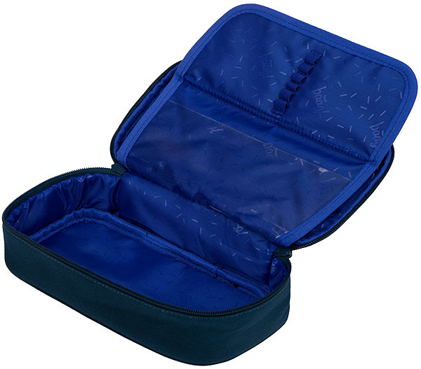 BAAGL Logo blue GRS school pencil case.