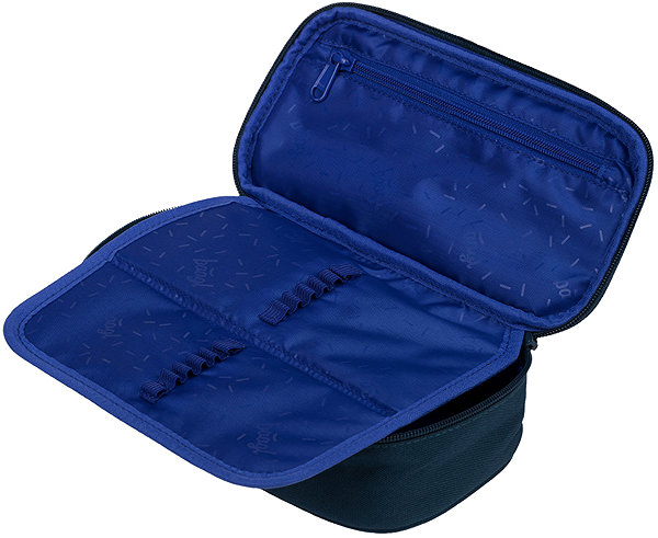 BAAGL Logo blue GRS school pencil case.
