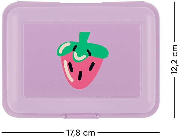 Lunch Box BAAGL Lunch box Lavender Strawberry ...