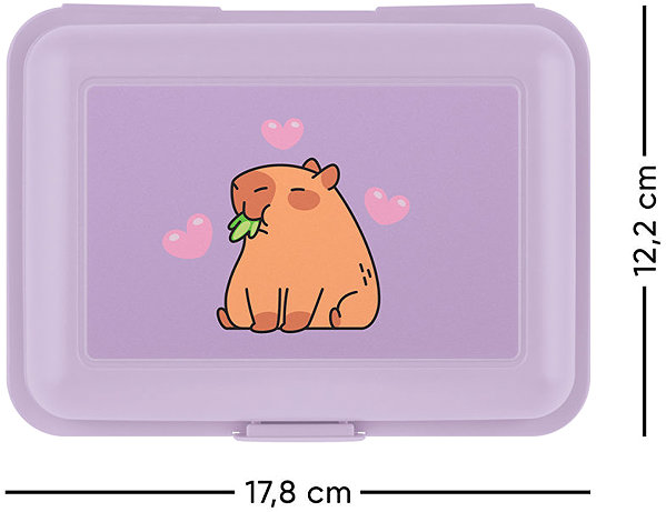 Lunch Box BAAGL Snack box Kapybara ...