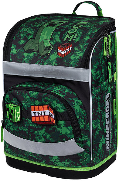 BAAGL Zippy Plus Minecraft Boom school bag.