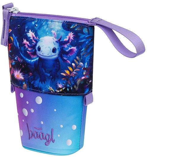 BAAGL Pastelkovník Axolotl GRS school pencil case.