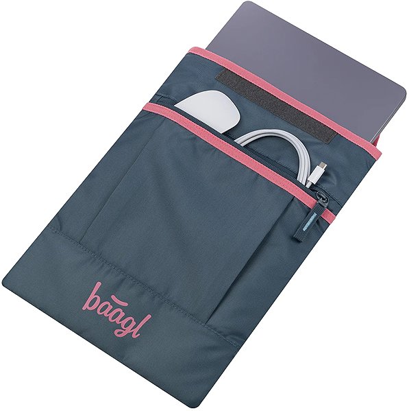 Laptop Case BAAGL Laptop sleeve Logo pink GRS ...