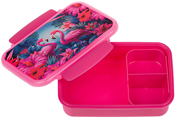 Lunch Box BAAGL Lunch Box with Flamingo Compartments ...