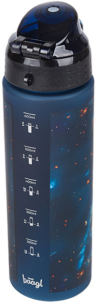 Trinkflasche BAAGL Tritan-Trinkflasche Weltraum, 700 ml ...