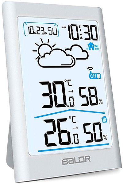 Weather Station Baldr BD-911, white ...