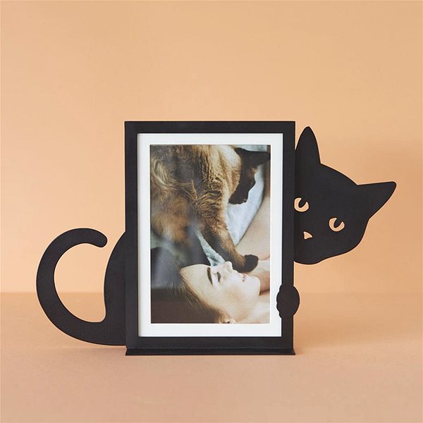 Fotorámik BALVI Hidden Cat 27704, 10 × 15 cm, čierny ...