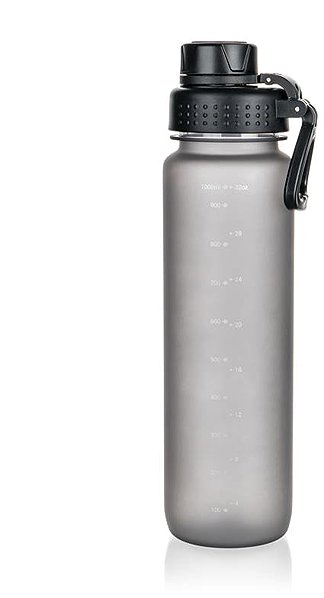 Kulacs BANQUET KIWU palack 1000 ml műanyag, szürke ...
