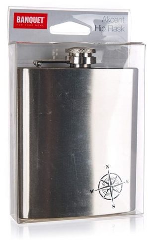 Thermos BANQUET AKCENT North Flask stainless steel 12.2 x 9.2 x 2.2cm ...
