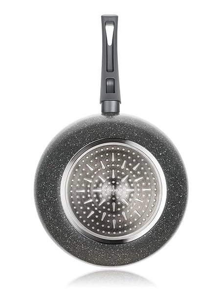 Wok Pan BANQUET WOK pan with non-stick surface GRANITE PR 28 × 8 cm, induction ...