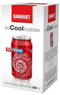 Thermos BANQUET Thermos Flask BE COOL Bubbles 300ml ...