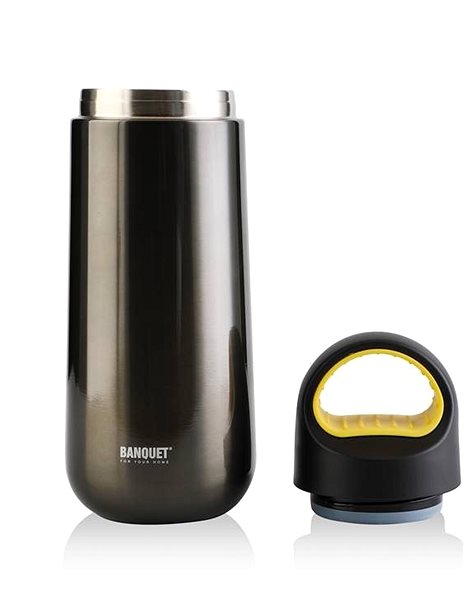 Thermos BANQUET TARP Stainless-steel Thermos 380ml, Grey Screen