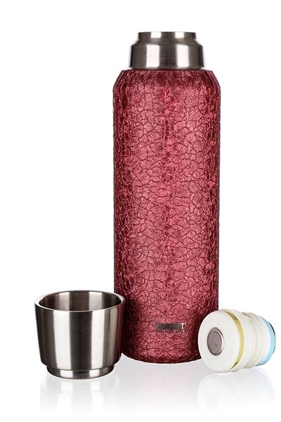 Thermos BANQUET Stainless-steel Thermos MALMO 600ml, Red Screen