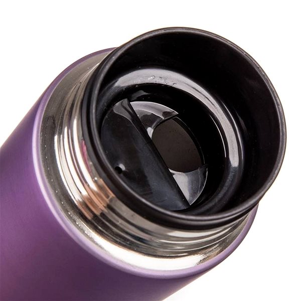 Thermos BANQUET TRACE Travel Thermos 330ml, Purple Matt Features/technology