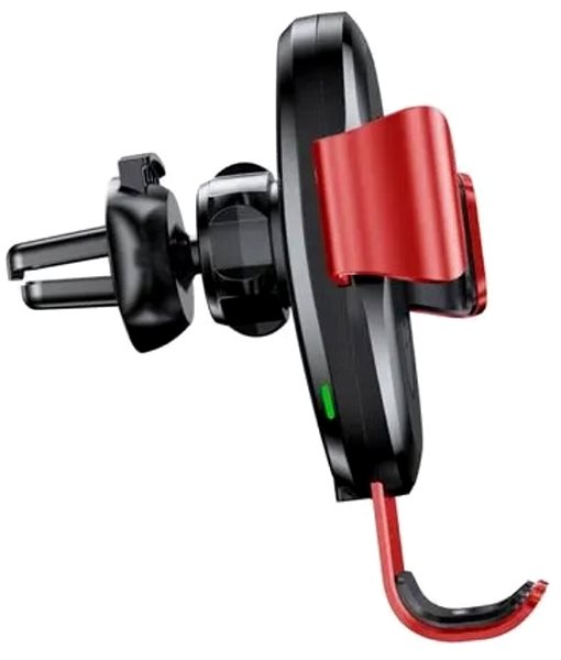 Phone Holder Baseus Wireless Charger Gravity Car Mount Red Features/technology