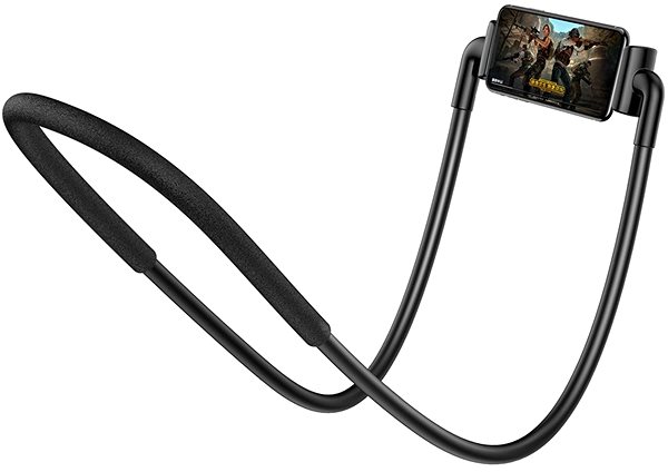 Phone Holder Baseus Neck-Mounted Lazy Bracket, Black Features/technology