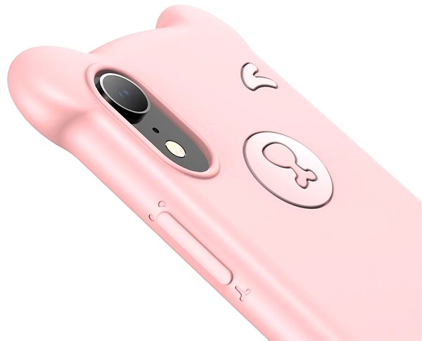 Kryt na mobil Baseus Bear Silicone Case pre iPhone Xr 6,1