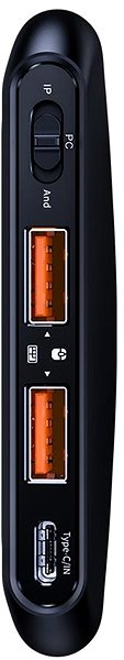 USB Hub Baseus GAMO Mobile GMGA01-01, Black Mermale/Technologie