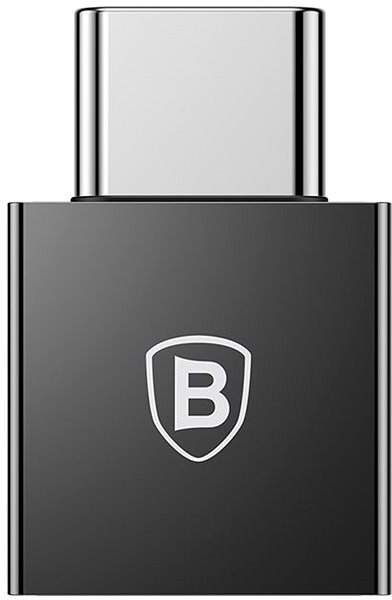 Adapter Baseus USB-C (M) to USB (F) OTG Adapter Converter, Black Screen
