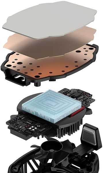 Cooling Pad Baseus GAMO Cooling Radiator GA06 Black Features/technology