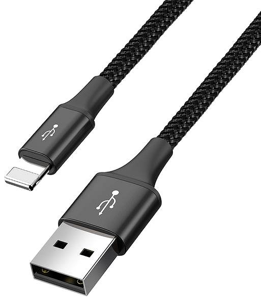 Datenkabel Baseus 4in1 Lightning + 2 x USB-C + Micro USB Schnelllade-/Datenkabel 3,5 A 1,2 m - schwarz ...