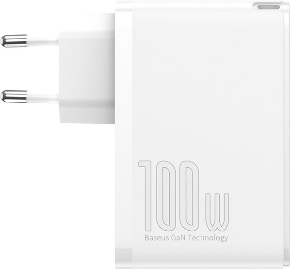 Netzladegerät Baseus GaN2 Pro Quick Charger 2x USB + 2x USB-C 100W  White ...