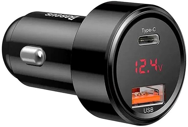Wall Charger Baseus Magic Series Dual QC digital display for intelligent quick charging and car charging of 45W B ...