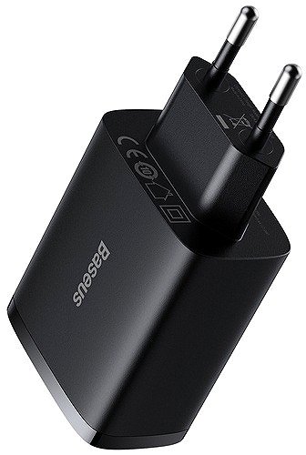 Wall Charger Baseus Compact Charger 3U 17W EU Black ...
