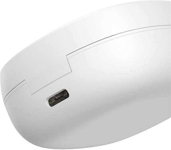 Vezeték nélküli fül-/fejhallgató Baseus Encok WM01 Plus White Hátoldal