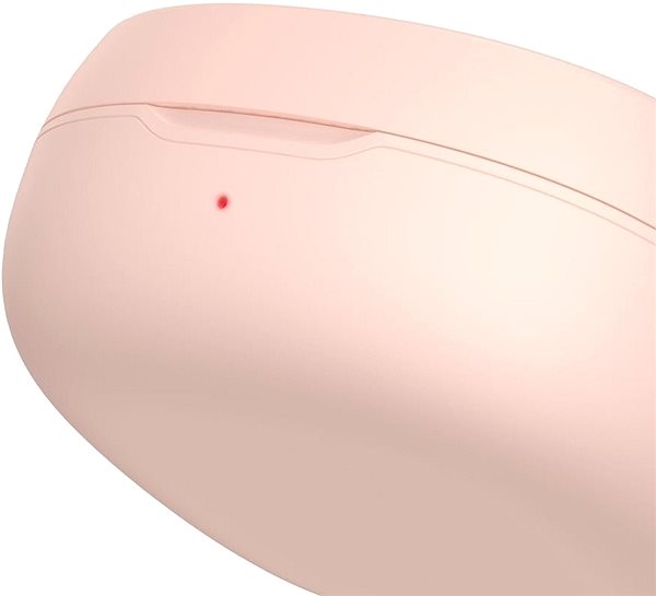 Wireless Headphones Baseus Encok WM01 Plus Pink Lateral view