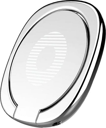 Telefontartó Baseus Privity Ring Bracket ezüstszínű Lifestyle