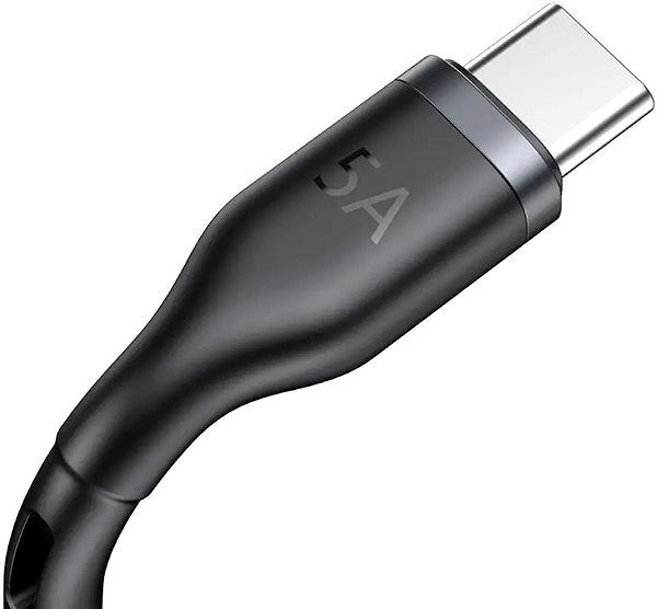 Adatkábel Baseus Cafule Series Data Cable USB to USB-C + Watch Charging Dock for Huawei / Honor 1.5m Red Csatlakozási lehetőségek (portok)