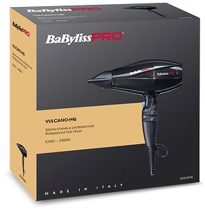 Hair Dryer Babyliss PRO BAB6980IE VULCANO-HQ Packaging/box