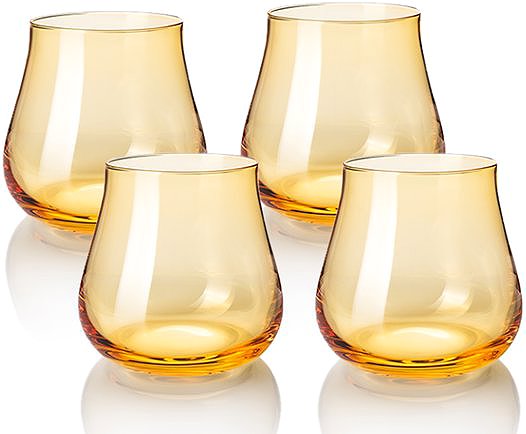 Glas B. BOHEMIAN DION Gläserset 340 ml Gelb 4 Stück ...