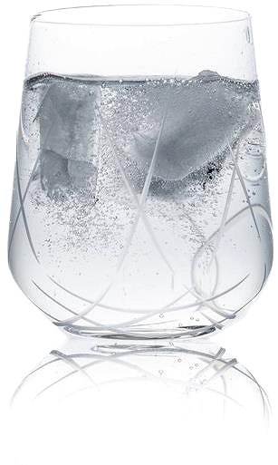 Glas B. Bohemian KRIS KROS Glas für Whisky / alkoholfreie Getränke 350 ml 4 Stk ...