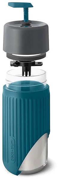 Thermal Mug BB Glass Travel Mug, Grey/Marine ...