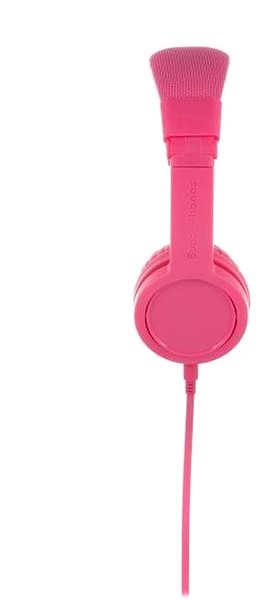 Fej-/fülhallgató BuddyPhones Explore+, rózsaszín Oldalnézet