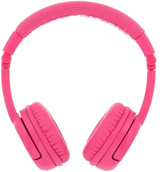 Vezeték nélküli fül-/fejhallgató BuddyPhones Play+, rózsaszín Képernyő