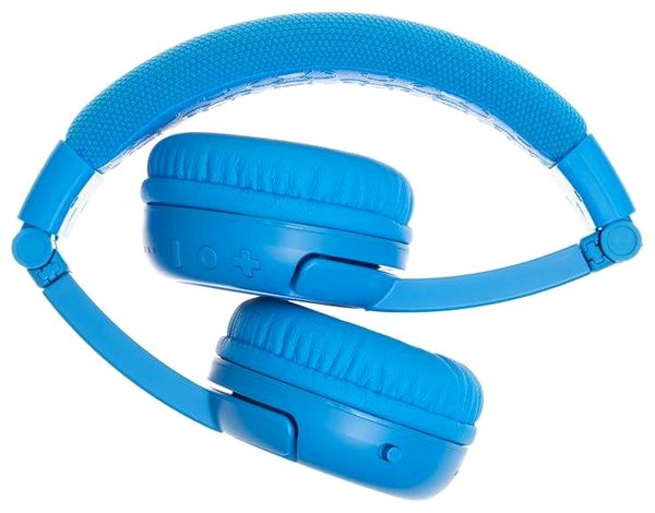 Wireless Headphones BuddyPhones Play+, Light Blue Screen