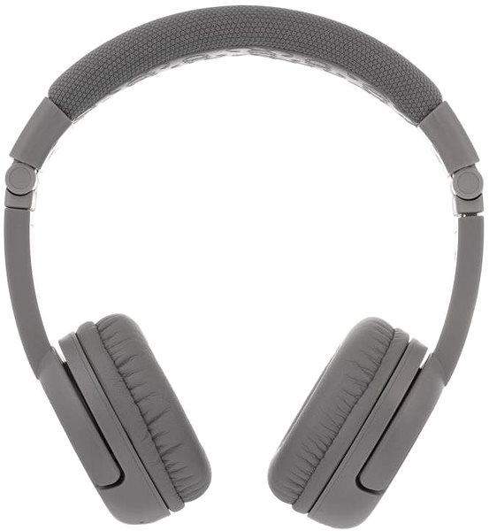 Wireless Headphones BuddyPhones Play+, Light Grey Screen