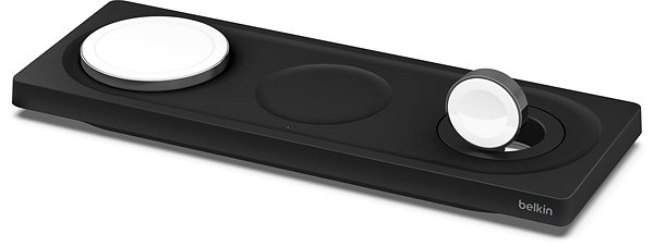 MagSafe bezdrôtová nabíjačka Belkin BOOST CHARGE PRO MagSafe 3 v 1 Bezdrôtová nabíjacia podložka pre iPhone/Apple Watch/AirPods, čierna ...