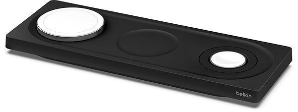MagSafe bezdrôtová nabíjačka Belkin BOOST CHARGE PRO MagSafe 3 v 1 Bezdrôtová nabíjacia podložka pre iPhone/Apple Watch/AirPods, čierna ...