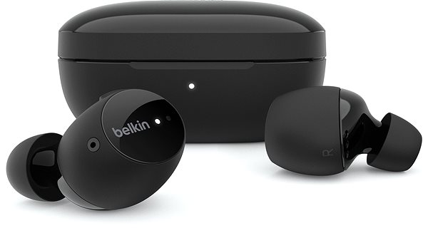 Vezeték nélküli fül-/fejhallgató Belkin Soundform Immerse True Wireless Earbuds Noise Cancelling - fekete ...