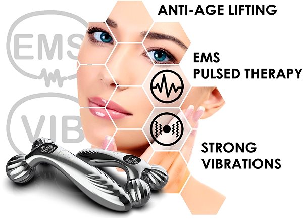 Massagegerät BeautyRelax Emsroller Mermale/Technologie