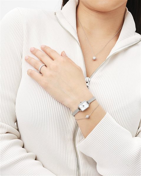 DANIEL WELLINGTON Pavé, steel necklace DW00400655.