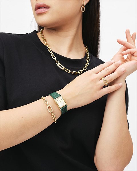 Daniel Wellington steel ring Crystal Link DW00400596 size 50.